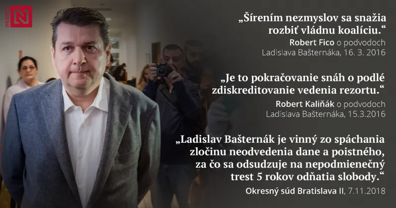 Kauza Bašternák v citátoch Fica s Kaliňákom: Šírenie nezmyslov, podlé diskreditovanie – Denník N