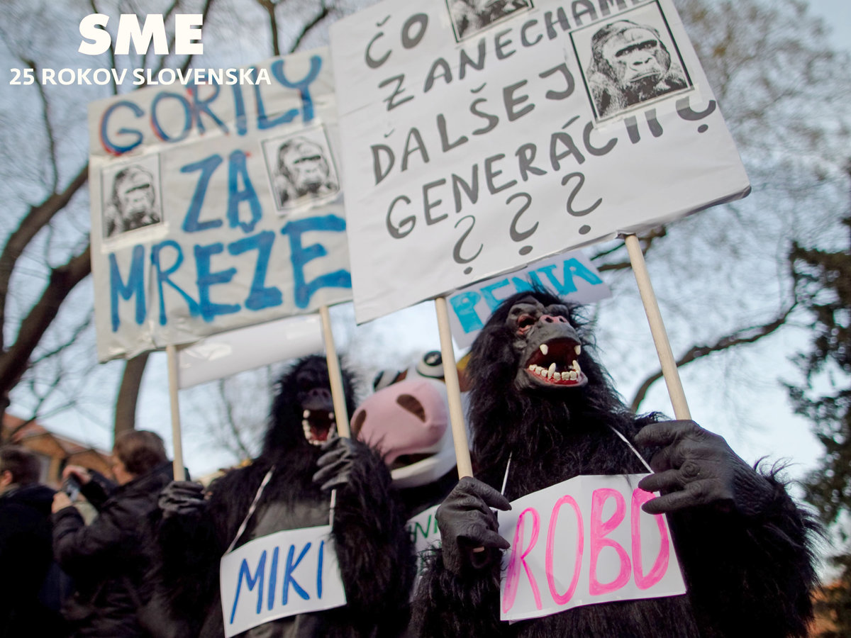 Kočner: Pozadie protestov riešili aj pri Gorile - domov.sme.sk