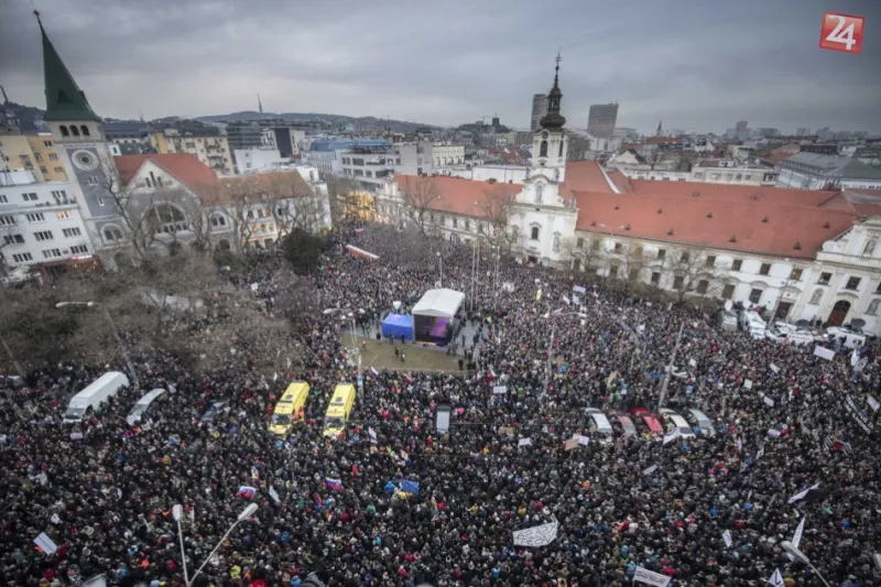 Na výročie vraždy J. Kuciaka a M. Kušnírovej Slováci opäť vyjdú do ulíc | Dnes24.sk