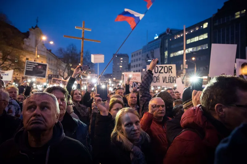 Zhromaždenia Za slušné Slovensko: Ľudia vyjdú do ulíc v Bratislave aj ďalších mestách na Slovensku - Webnoviny.sk