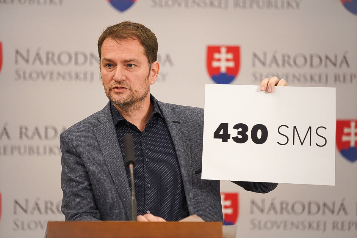 Matovič ukázal SMS prokurátora Šufliarskeho s Kočnerom - video.sme.sk