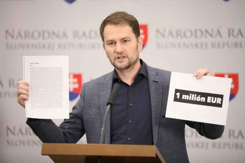Matovič dá milión za nahrávku jeho rozhovoru s Kočnerom | Glob.sk