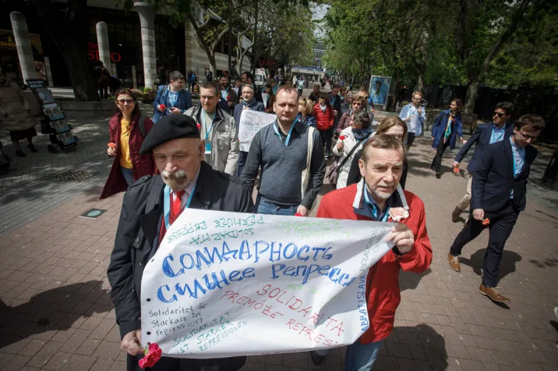 Zahraniční aktivisti si pripomenuli zavraždeného Kuciaka - domov.sme.sk