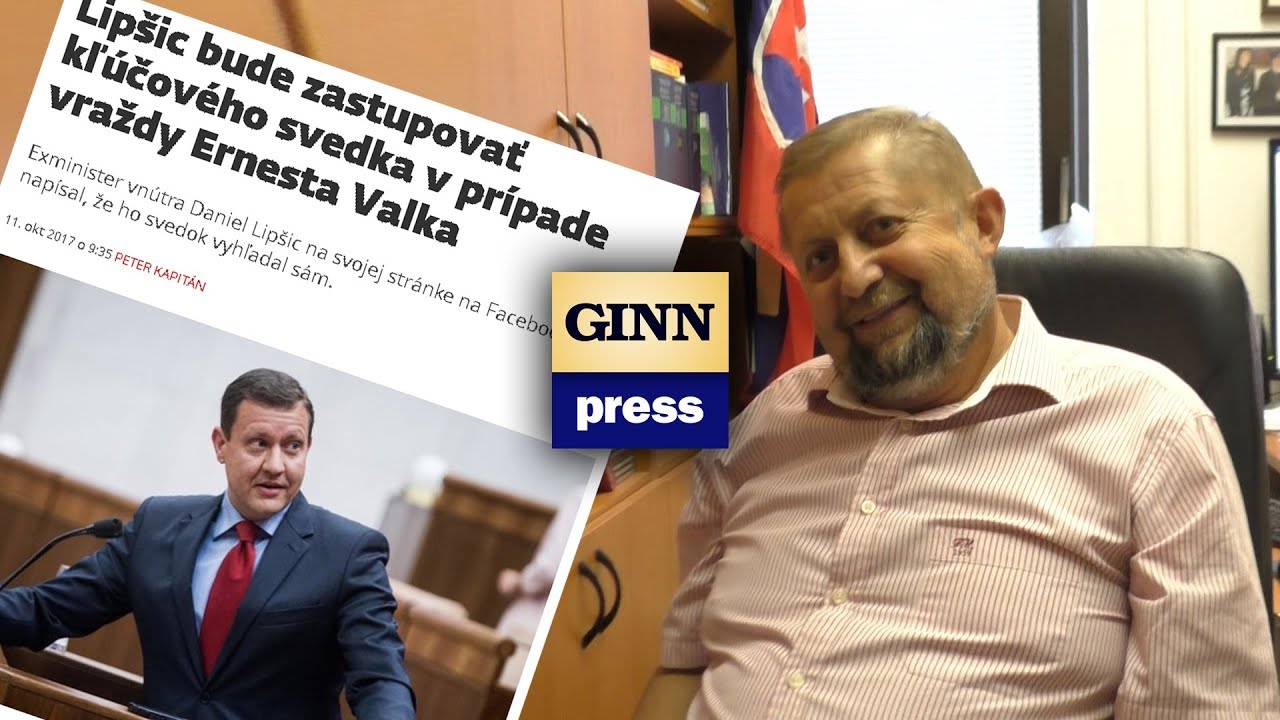 Vražda Ernesta Valka: Lipšic je právny idiot alebo policajný agent?! - YouTube