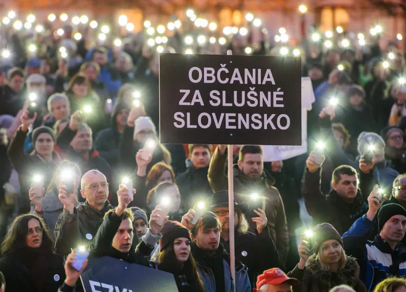 Za slušné Slovensko plánuje zhormaždenia v septembri, novembri aj na výročie Kuciakovej - SME