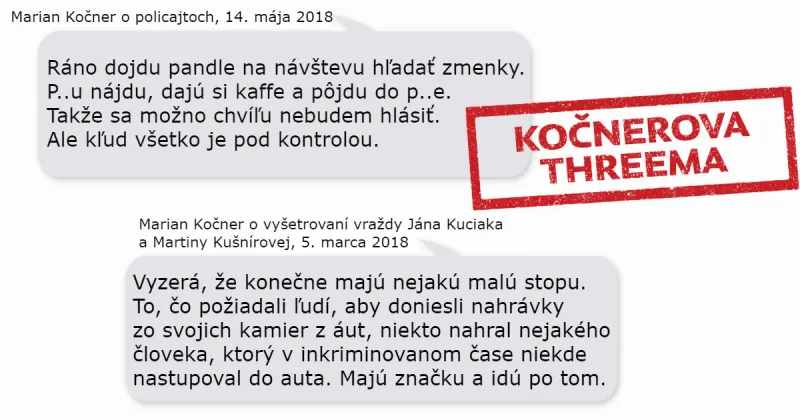 Kočner v Threeme: Z polície mu donášali o jeho kauzách aj o Kuciakovej vražde – Denník N