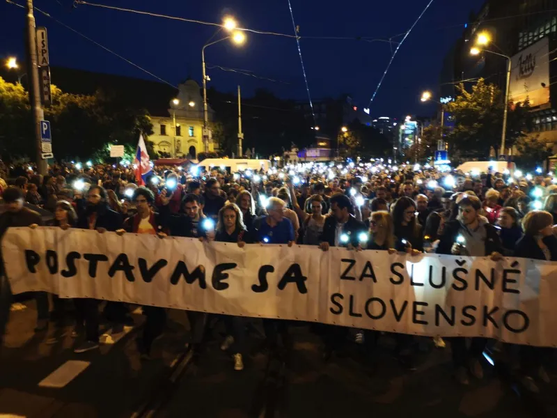 Protest na druhé výročie vraždy Jána Kuciaka bude organizovať SaS. Rozhodlo žrebovanie |  | .týždeň - iný pohľad na spoločnosť