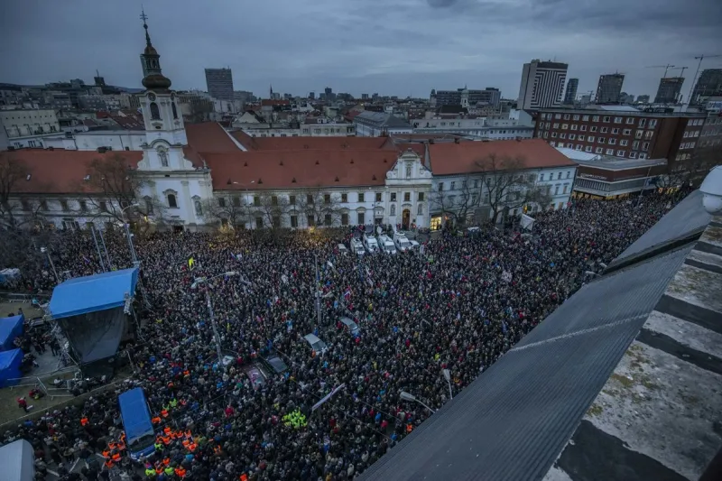 Zhromaždenie na výročie Kuciakovej vraždy bude na Námestí SNP organizovať SaS - SME