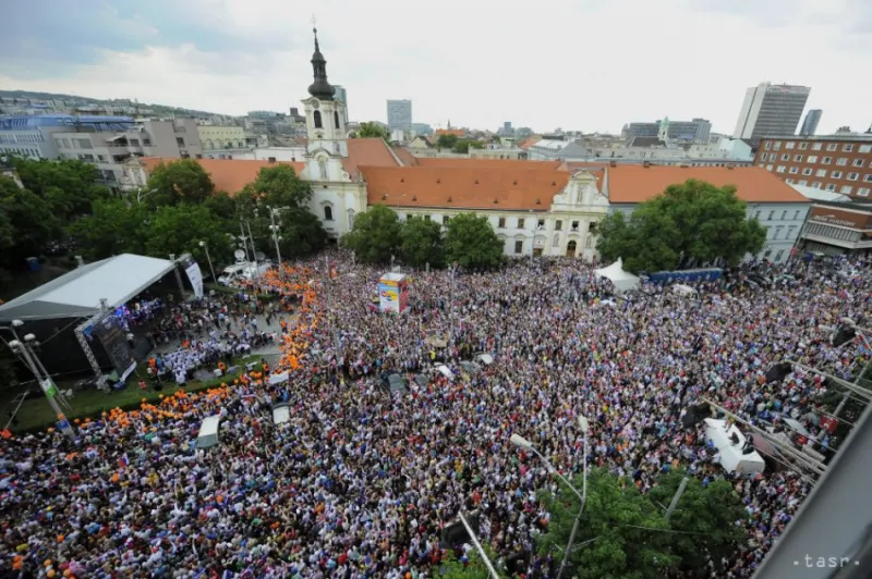 Námestie SNP má na výročie vraždy J. Kuciaka rezervované SaS