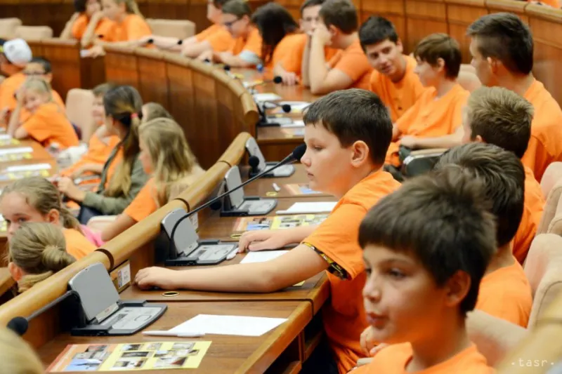 Deti sa v NRSR zaujímali, či môžu politici klamať aj o vraždu Kuciaka