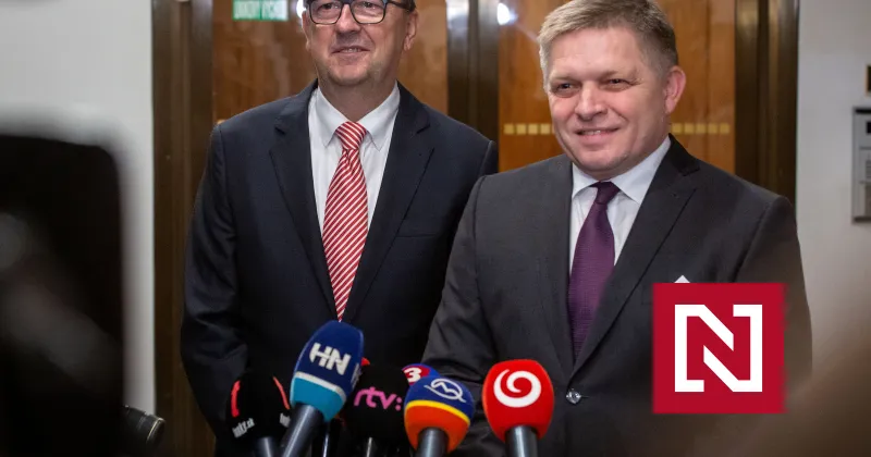 Fico drží Kočnerovho kamaráta Glváča, v pozadí môže byť aj súboj s Pellegrinim – Denník N
