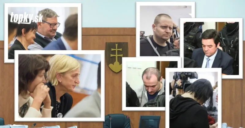 FOTOREPORTÁŽ Najemotívnejšie momenty na začiatku súdu v prípade vraždy Jána a Martiny | Topky.sk