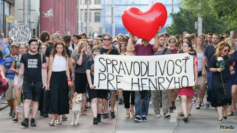 Bratislava žiadala spravodlivosť pre Henryho Acordu - Domáce - Správy - Pravda.sk