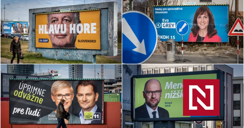 Hlavu hore? Prečo má opozícia také pozitívne bilbordy a nemobilizuje cez kauzy a Kočnera – Denník N