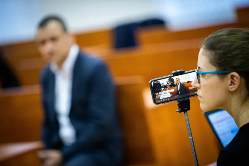 FOTO: Tretí deň na súde s obžalovanými z vraždy Kuciaka - SME