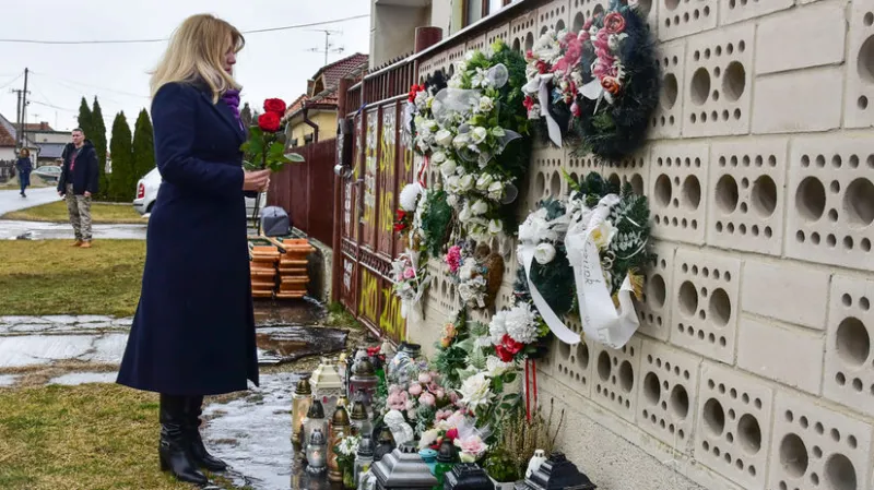 Čaputová si vo Veľkej Mači uctila pamiatku Kuciaka a Kušnírovej - Domáce - Správy - Pravda.sk