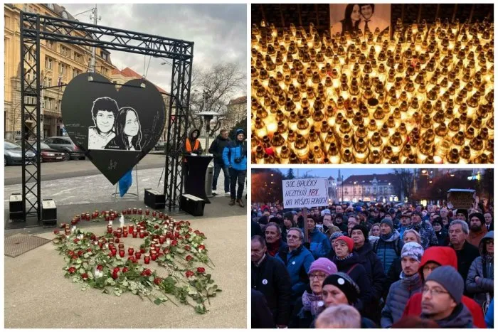 SPOJILI NÁS: Slováci zaplnili námestia, pripomínajú si dva roky od vraždy Jána a Martiny | Dnes24.sk