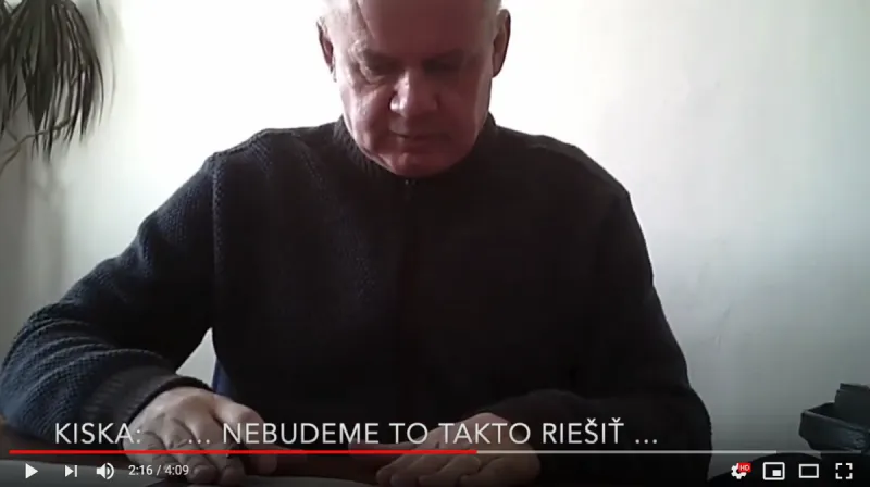 Anonym zverejnil ďalšie video proti Kiskovi, zatiaľ najkratšie - SME