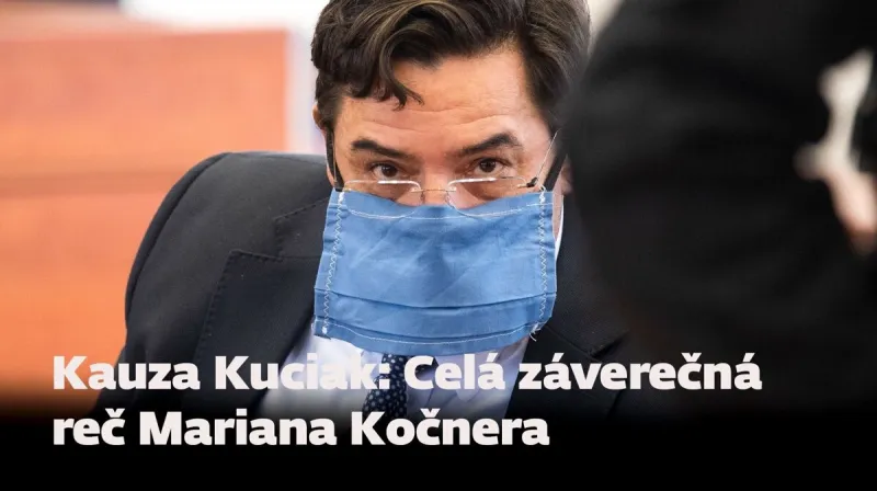 Vypočujte si celú záverečnú reč Mariana Kočnera (audio) - Video SME