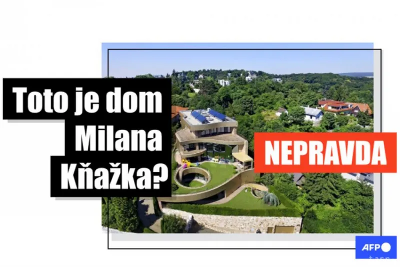 Facebookový príspevok nepravdivo priradil Bašternákov dom Kňažkovi