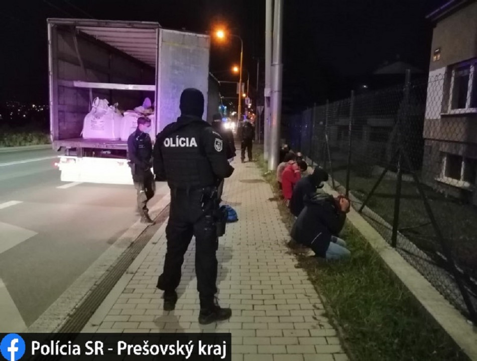 Polícia v Prešove zadržala nelegálnych migrantov