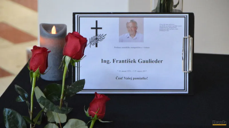 V prípade smrti Gauliedera zvažuje polícia aj samovraždu - Domáce - Správy - Pravda.sk