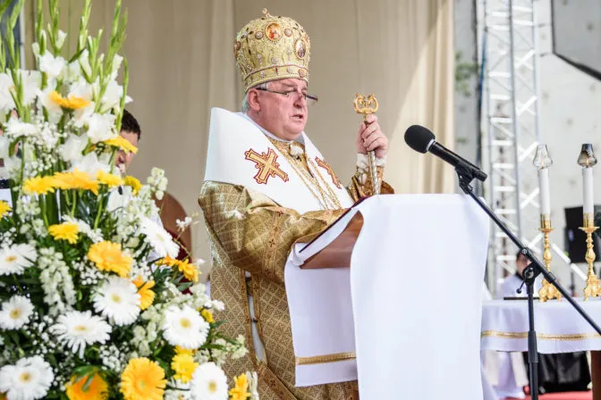 Foto: Na Cyrilo-metodskej národnej púti v Nitre arcibiskup hovoril aj o vražde novinára Kuciaka - Webnoviny.sk
