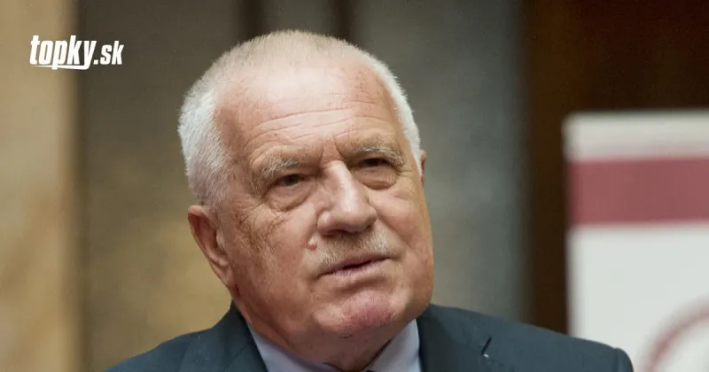 Český exprezident Václav Klaus bojuje s KORONAVÍRUSOM: V minulosti vystupoval bez rúška | Topky.sk