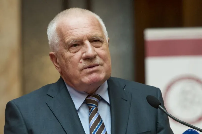 Bývalý český prezident Václav Klaus sa nakazil koronavírusom