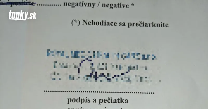 KORONAVÍRUS Polícii chcel prejsť cez rozum: Pendler sa pokúsil prekročiť hranicu s falošným potvrdením | Topky.sk