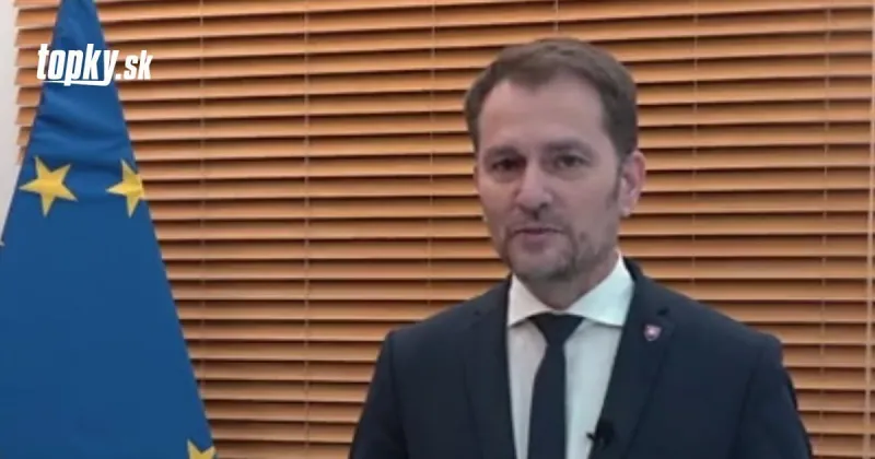 KORONAVÍRUS Matovič vystúpil s mimoriadnym prejavom v televízii | Topky.sk
