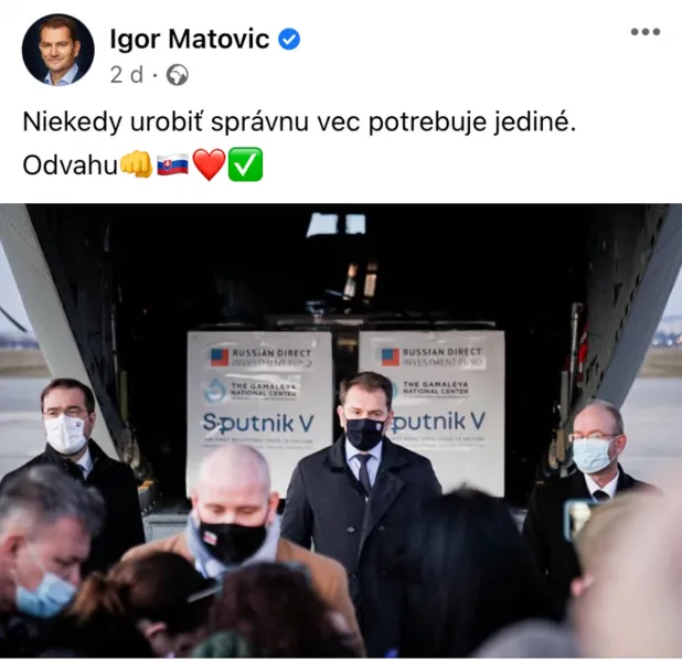 Vakcína Sputnik V dobýva Európu. Aj cez propagandu a hoaxy - Svet SME