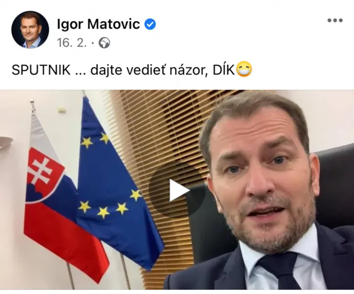 Sputnik V: Matovič a jeho cesta k ruskej vakcíne (veľký prehľad udalostí) - SME