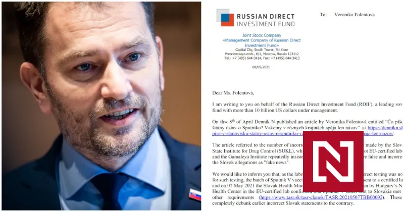 Matovič oznamuje očkovanie Sputnikom, Lengvarský o tom nevie – Denník N