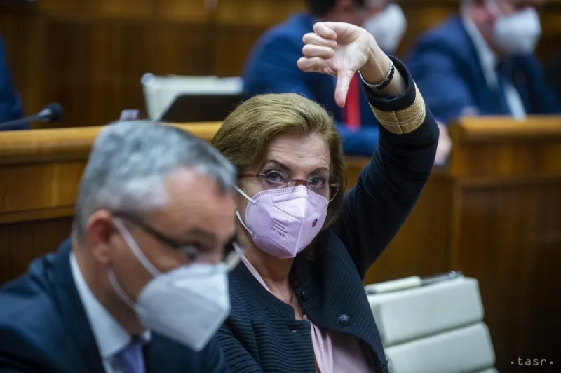 A. Zemanová nevidí v hlasovaní Pčolinských porušenie koaličnej zmluvy