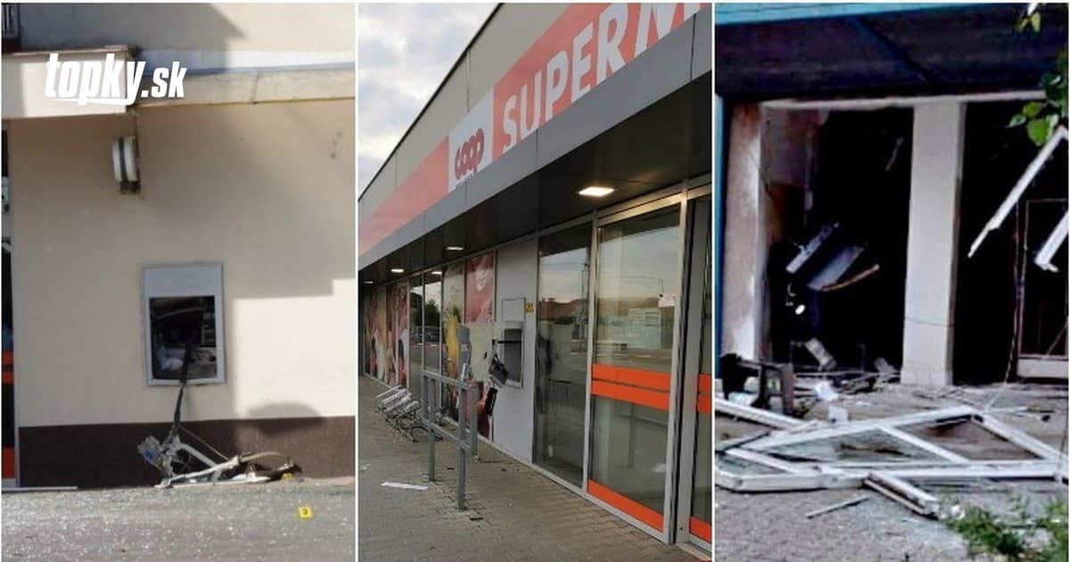 BOMBOVÁ NOC Na Slovensku vybuchovali bankomaty: FOTO obrovská spúšť! Polícia má plné ruky práce | Topky.sk