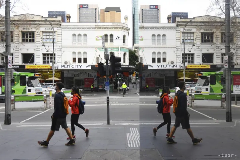 Po Sydney zavádzajú lockdown aj v meste Melbourne a štáte Viktória