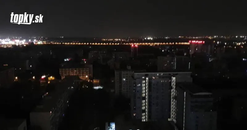 Bratislava zažila po mesiacoch skutočný blackout: Tentokrát za to nemohol koronavírus | Topky.sk