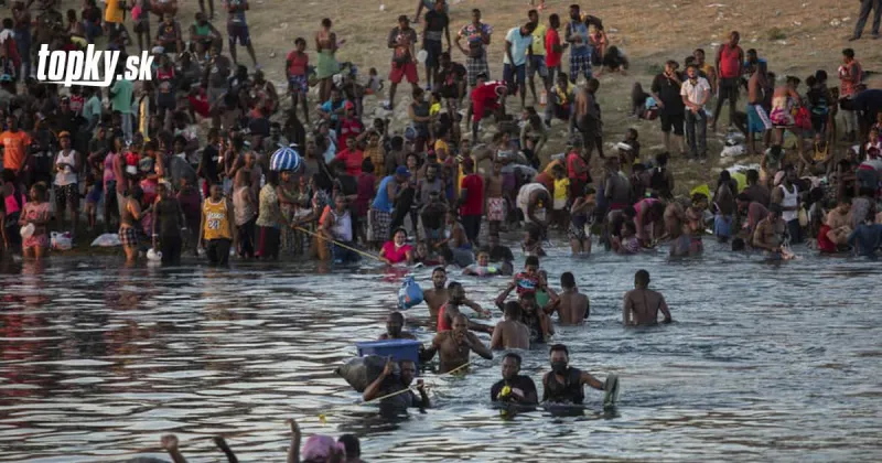 VIDEO Tisíce migrantov sa snažia dostať do krajiny: Smutný pohľad na tábor! USA urobili radikálny krok | Topky.sk