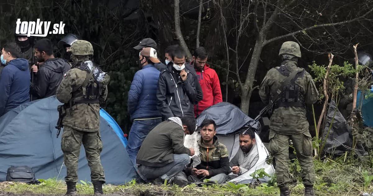 Poľsko nezákonne poslalo skupinu migrantov späť cez bieloruské hranice | Topky.sk