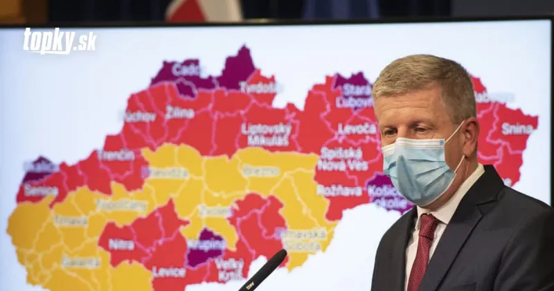 KORONAVÍRUS Nové rozdelenie okresov: Počet bordových stúpol na 13! Tretia vlna má byť horšia ako predošlá | Topky.sk