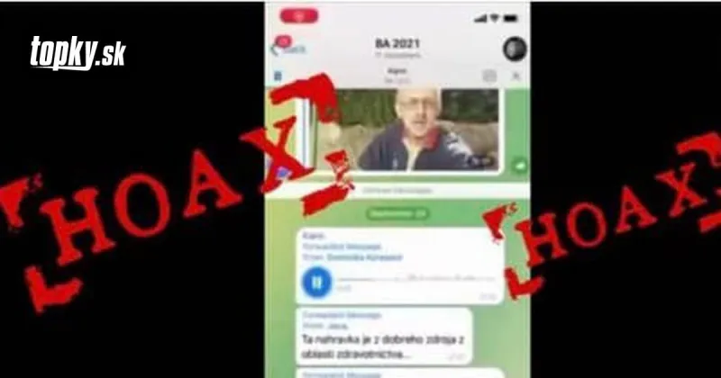Polícia upozorňuje na nebezpečný hoax! Ide o NAHRÁVKU: Tajné sprisahanie o šírení koronavírusu | Topky.sk