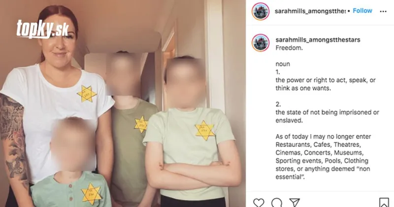 KORONAVÍRUS Známa antivaxerka zverejnila poburujúce FOTO: To, čo urobila, vyvolalo zdesenie! | Topky.sk