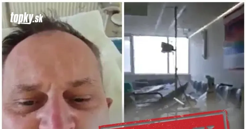 KORONAVÍRUS Hyenizmus v priamom prenose: Muž priamo z lôžka šíril HOAX o prázdnom covid oddelení! | Topky.sk