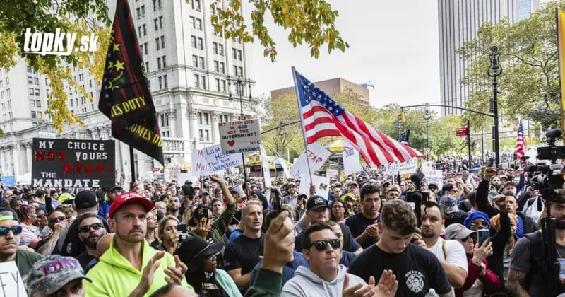 Zamestnanci v New Yorku sa búria: Nerešpektujú nariadenie, očkovať proti KORONAVÍRUSU sa nedajú | Topky.sk
