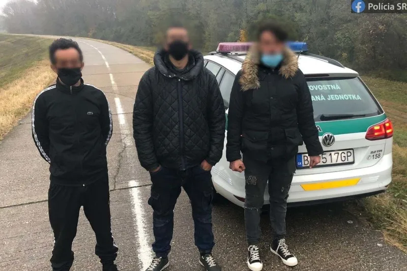 Bratislavská polícia zadržala ďalších migrantov: Pozrite, ako sa k nám dostali | Nový Čas