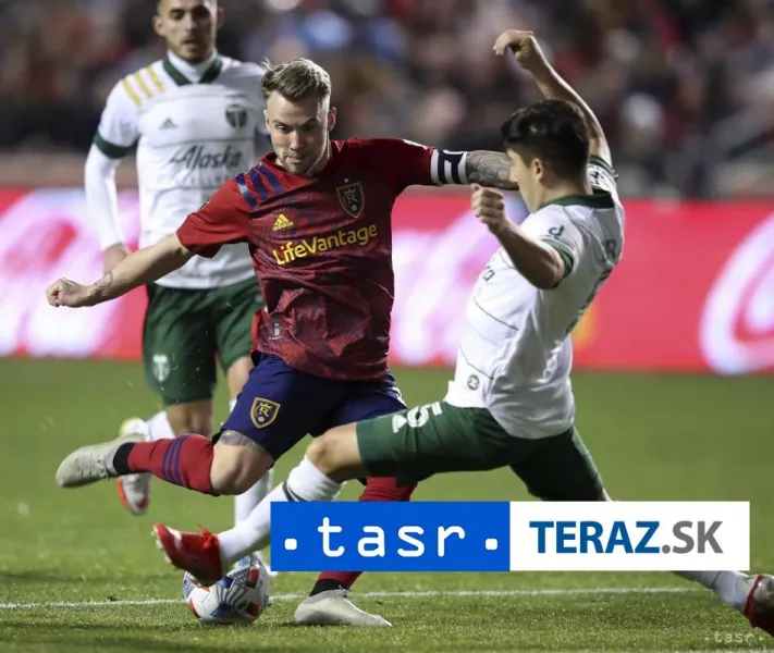 Rusnák pre koronavírus chýbal pri postupe Salt Lake v play off