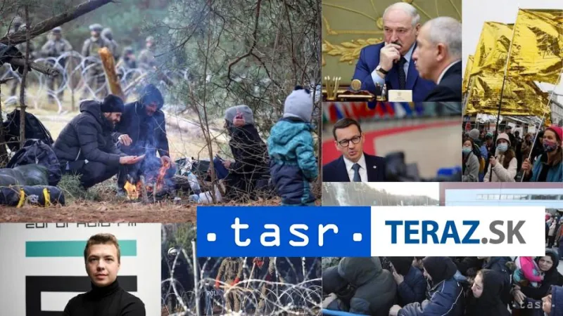 POĽSKO-BIELORUSKÁ HRANICA: Migranti, Lukašenko, stupňujúca sa situácia