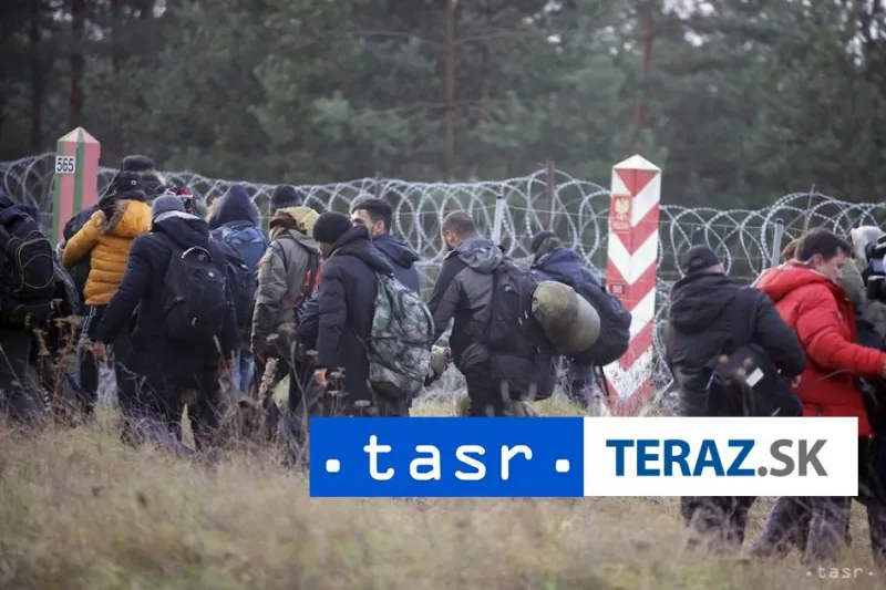Do Nemecka prišlo cez Poľsko a Bielorusko vyše 11.000 migrantov