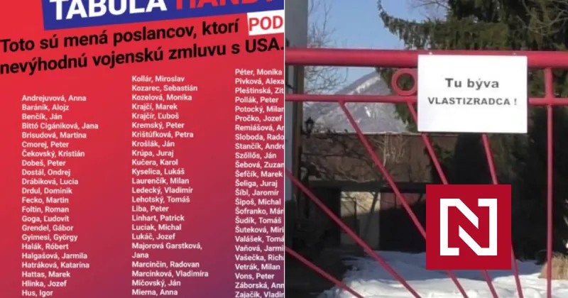 Blaha, Mazurek a ďalší huckajú facebookové davy na poslancov, ktorí hlasovali za dohodu s USA
